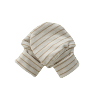 ZAK & ZOÉ ZAK & ZOÉ - MITAINES EN BAMBOU (0-3 MOIS) - LIGNÉ BEIGE