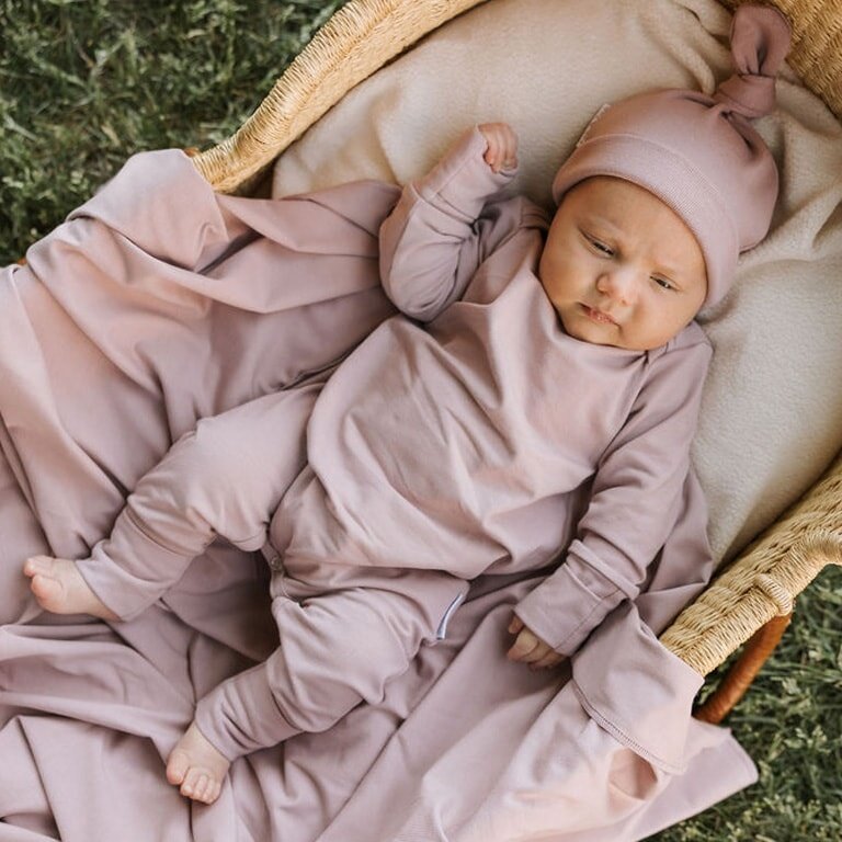 ZAK & ZOÉ ROMPER EN BAMBOU - ROSE