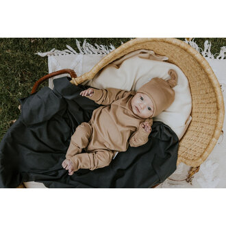 ZAK & ZOÉ ROMPER EN BAMBOU - BEIGE