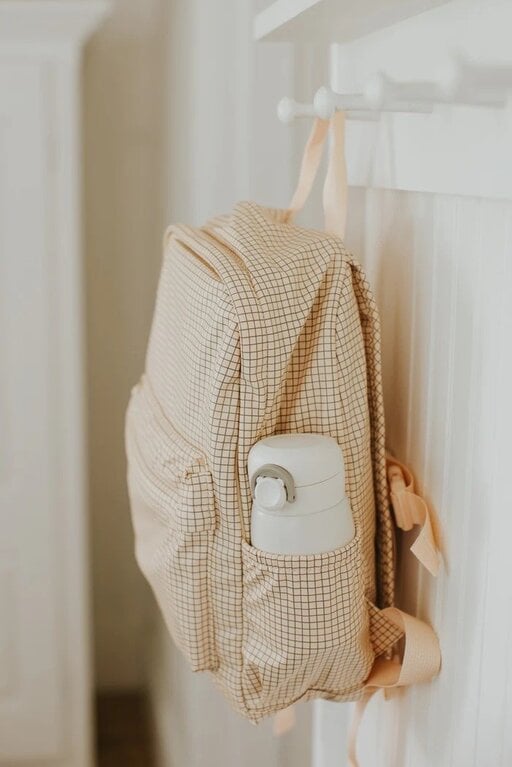 MENOUM MENOUM MINI SAC À DOS - CARREAUX