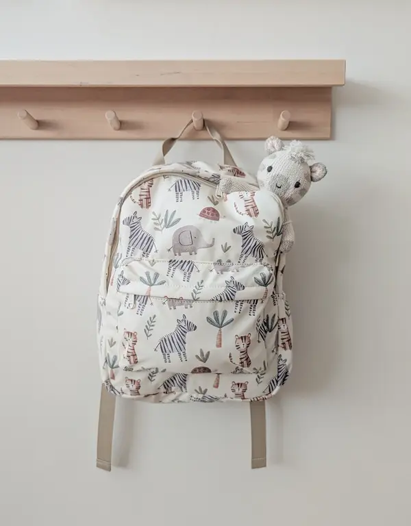 MENOUM MENOUM MINI SAC À DOS - SAFARI