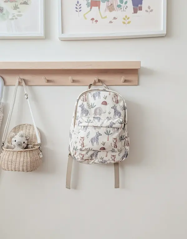 MENOUM MENOUM MINI SAC À DOS - SAFARI