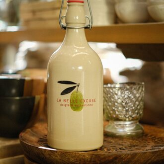 LA BELLE EXCUSE HUILIER CÉRAMIQUE HUILE D'OLIVE VERTE EXTRA VIERGE 500ML