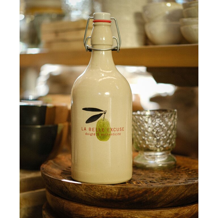 LA BELLE EXCUSE HUILIER CÉRAMIQUE HUILE D'OLIVE VERTE EXTRA VIERGE 500ML
