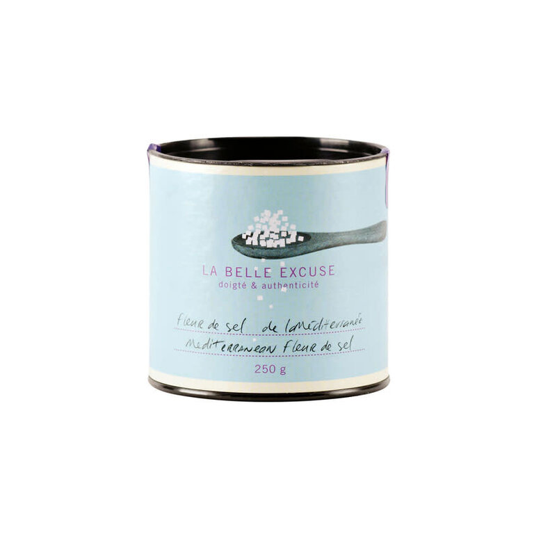 LA BELLE EXCUSE FLEUR DE SEL DE LA MÉDITERRANÉE 250G