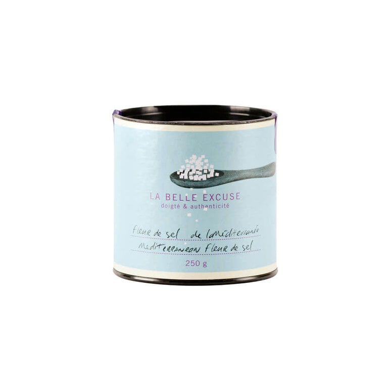 LA BELLE EXCUSE FLEUR DE SEL DE LA MÉDITERRANÉE 250G