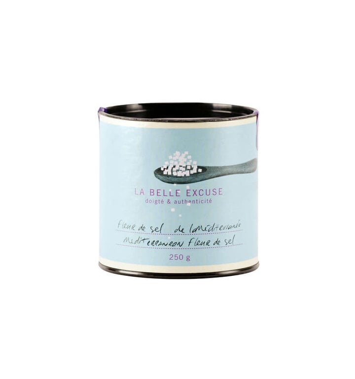 LA BELLE EXCUSE FLEUR DE SEL DE LA MÉDITERRANÉE 250G