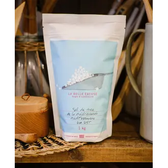 LA BELLE EXCUSE SEL DE MER DE LA MÉDITERRANÉE 1KG