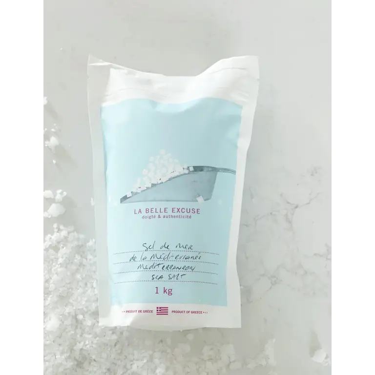LA BELLE EXCUSE SEL DE MER DE LA MÉDITERRANÉE 1KG