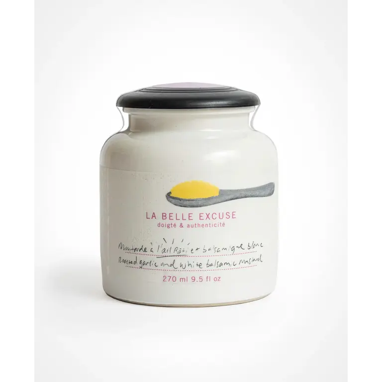 LA BELLE EXCUSE MOUTARDE À L'AIL RÔTI - 270 ML