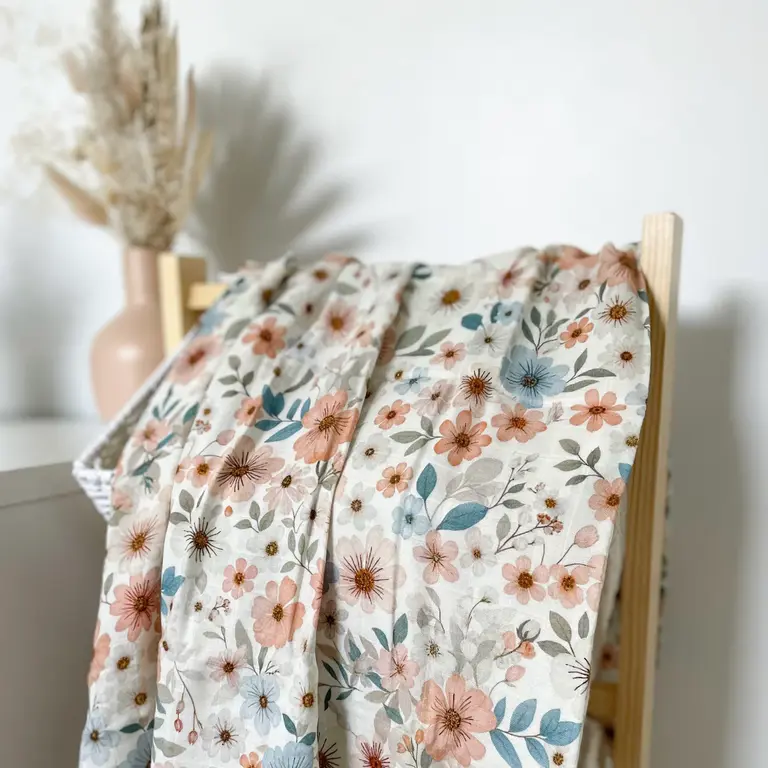 CRÉATION JADE CRÉATION JADE - MOUSSELINE DE BAMBOU - FLEURS ESMÉE