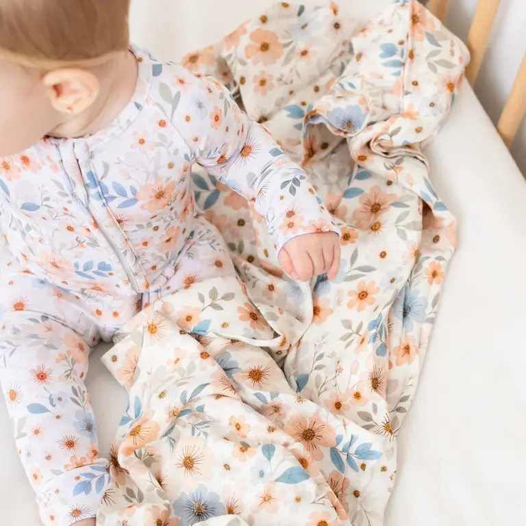 CRÉATION JADE CRÉATION JADE - MOUSSELINE DE BAMBOU - FLEURS ESMÉE