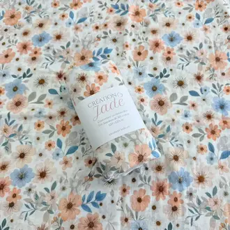 CRÉATION JADE MOUSSELINE DE BAMBOU - FLEURS ESMÉE