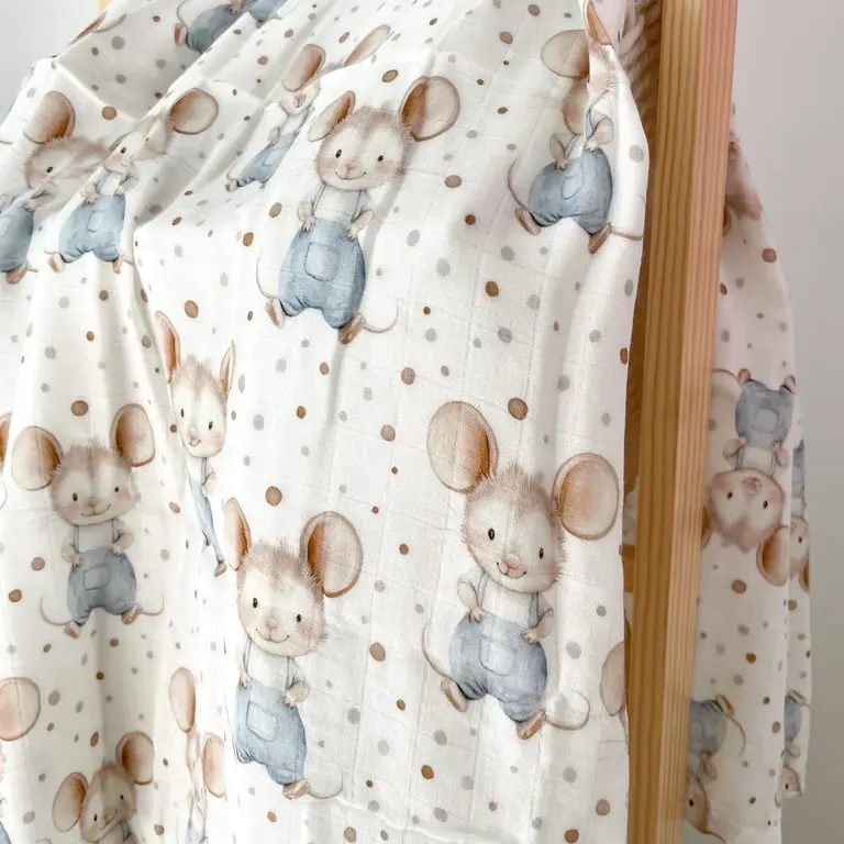 CRÉATION JADE CRÉATION JADE - MOUSSELINE DE BAMBOU - GUS GUS LA SOURIS