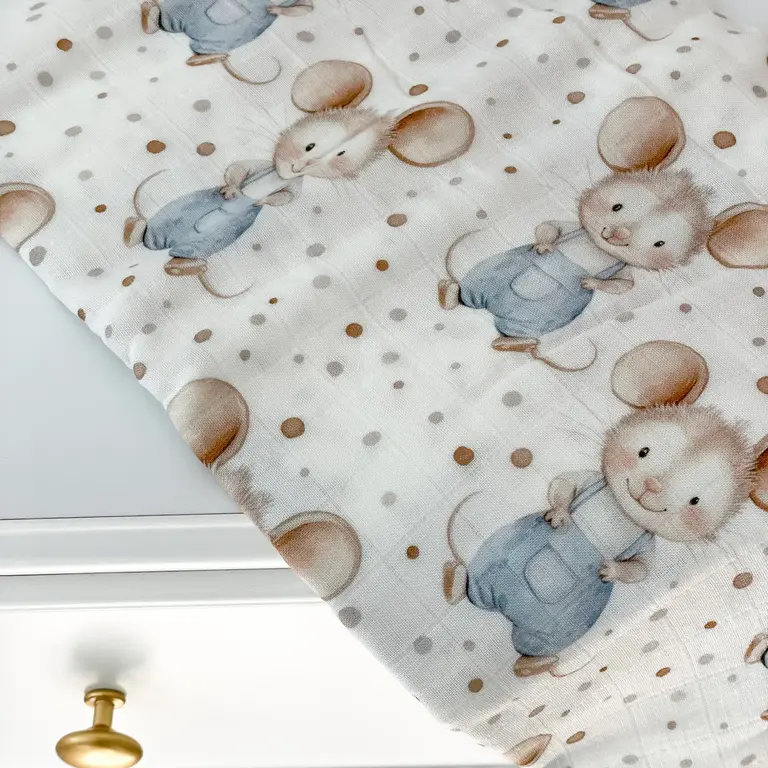 CRÉATION JADE CRÉATION JADE - MOUSSELINE DE BAMBOU - GUS GUS LA SOURIS