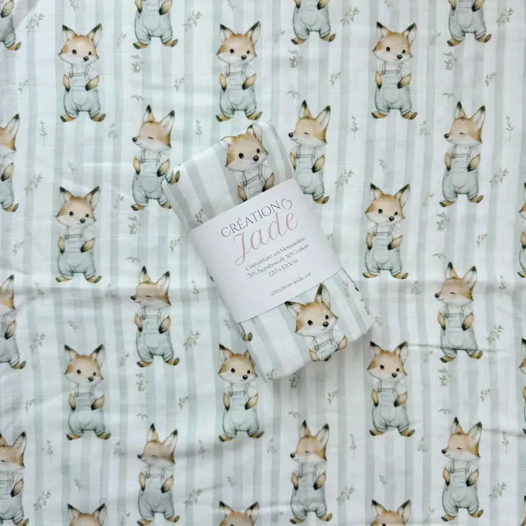 CRÉATION JADE CRÉATION JADE - MOUSSELINE DE BAMBOU - RENALDO LE RENARD