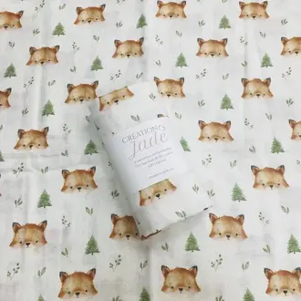 CRÉATION JADE CRÉATION JADE - MOUSSELINE DE BAMBOU - PETIT RENARD