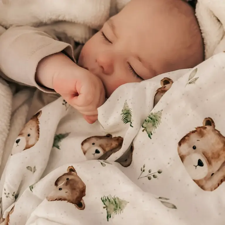 CRÉATION JADE CRÉATION JADE - MOUSSELINE DE BAMBOU - OURS