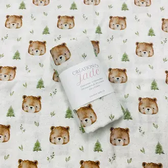 CRÉATION JADE CRÉATION JADE - MOUSSELINE DE BAMBOU - OURS