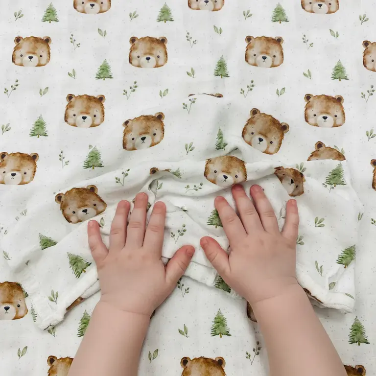 CRÉATION JADE CRÉATION JADE - MOUSSELINE DE BAMBOU - OURS