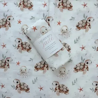 CRÉATION JADE CRÉATION JADE - MOUSSELINE DE BAMBOU - TATIANA LA TORTUE