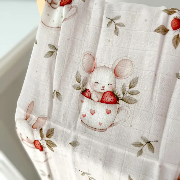 CRÉATION JADE CRÉATION JADE - MOUSSELINE DE BAMBOU - LYDIA LA LAPINE GOURMANDE