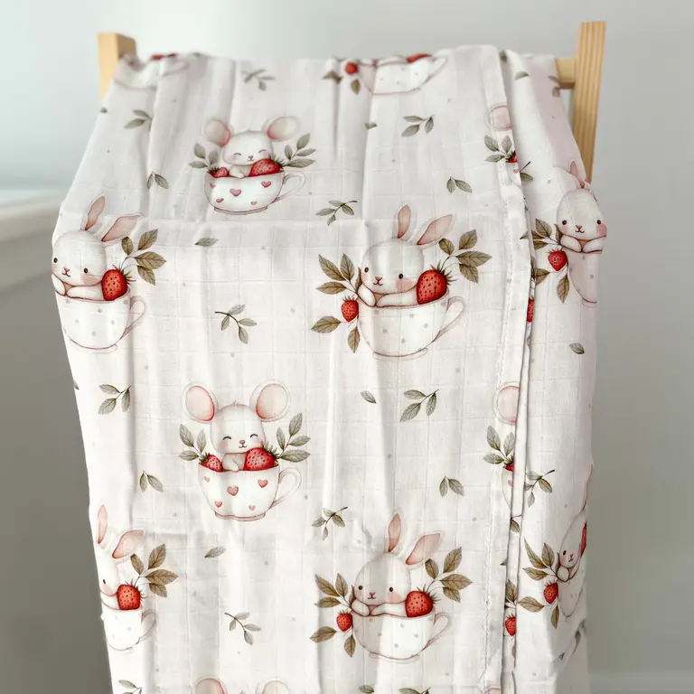 CRÉATION JADE CRÉATION JADE - MOUSSELINE DE BAMBOU - LYDIA LA LAPINE GOURMANDE