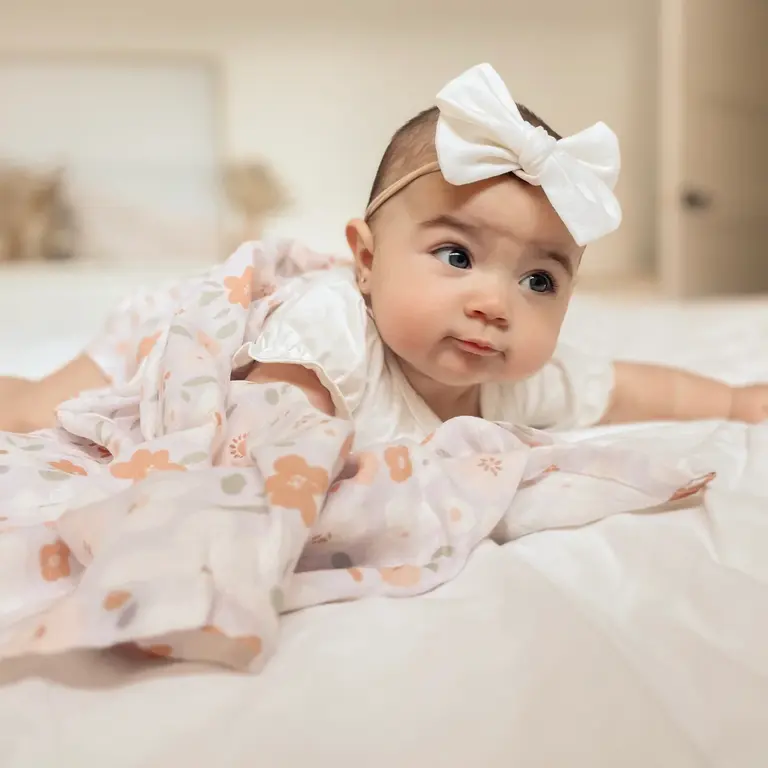 CRÉATION JADE MOUSSELINE DE BAMBOU - DÉLICATESSE FLORALE LILAS