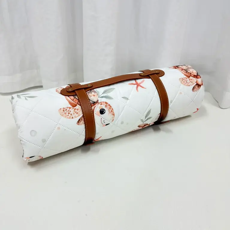 CRÉATION JADE NAPPE DE PLAGE ET JEUX - TATIANA LA TORTUE