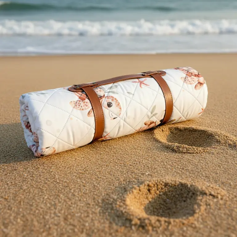 CRÉATION JADE NAPPE DE PLAGE ET JEUX - TATIANA LA TORTUE