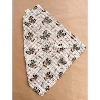 CRÉATION JADE MINI COMFORT MUSLIN - SHEEP ON THE FARM