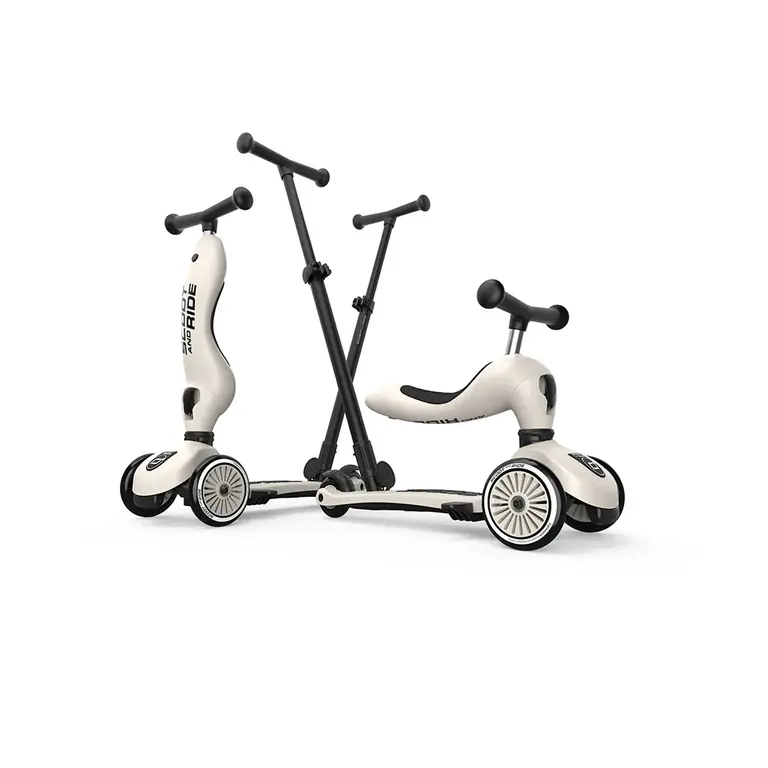 SCOOT AND RIDE TROTTINETTE HIGHWAYKICK 1 PUSH & GO - ASH
