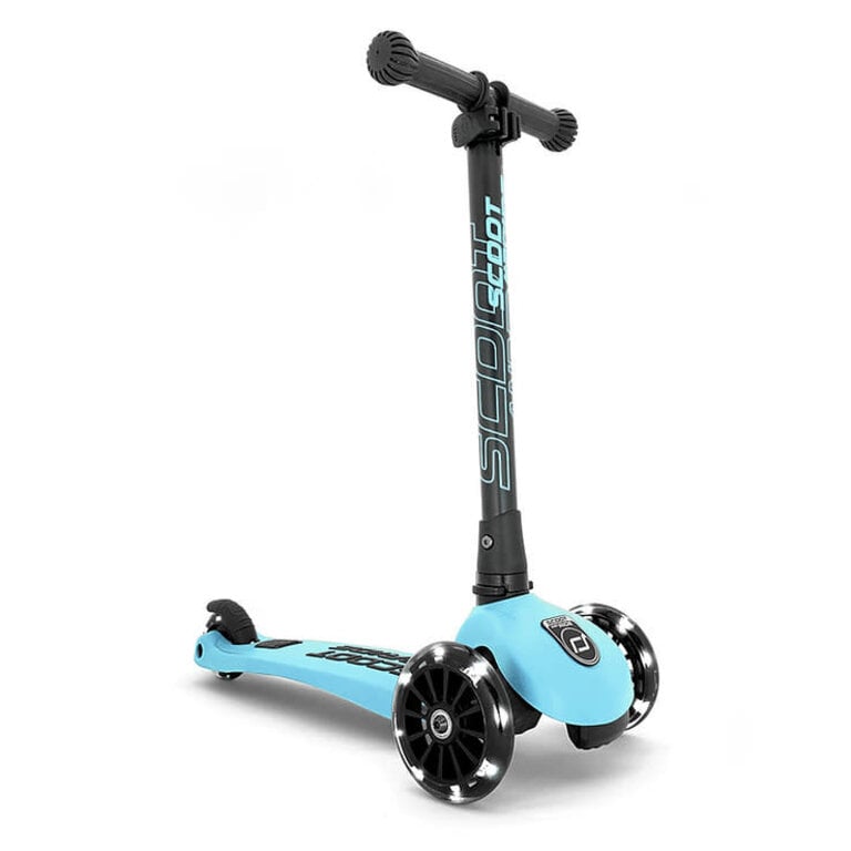 SCOOT AND RIDE TROTTINETTE HIGHWAYKICK 3 LED - BLUEBERRY
