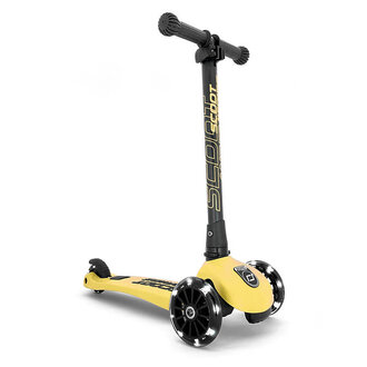 SCOOT AND RIDE TROTTINETTE HIGHWAYKICK 3 LED - LEMON
