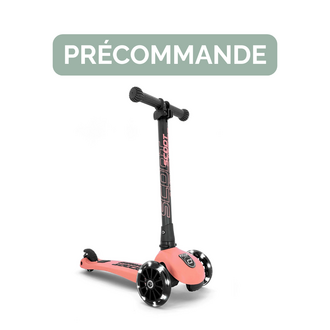 SCOOT AND RIDE TROTTINETTE HIGHWAYKICK 3 LED - PEACH