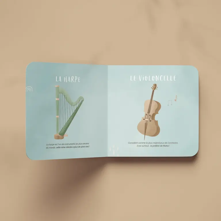 MOKA LIVRE - MOKA DÉCOUVRE LES INSTRUMENTS DE MUSIQUE CLASSIQUE