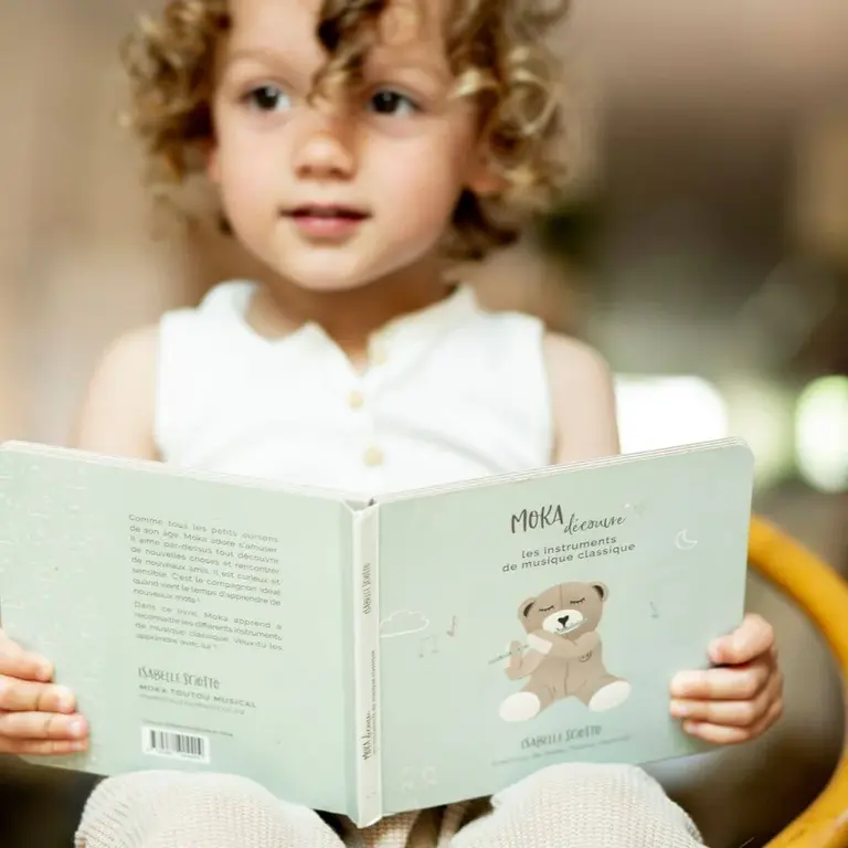 MOKA LIVRE - MOKA DÉCOUVRE LES INSTRUMENTS DE MUSIQUE CLASSIQUE