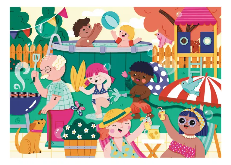 HOLIYAY PUZZLE 500 PCS - SOLIEL ET CITRONNADE