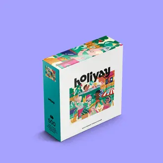 HOLIYAY PUZZLE 500 PCS - SOLIEL ET CITRONNADE
