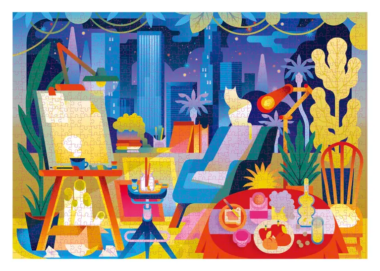 HOLIYAY PUZZLE 1000 PCS - APPARTEMENT STUDIO