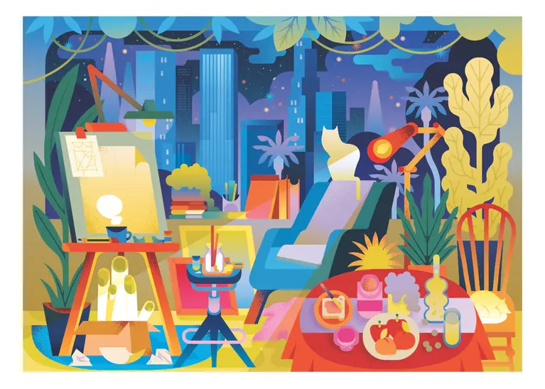 HOLIYAY PUZZLE 1000 PCS - APPARTEMENT STUDIO