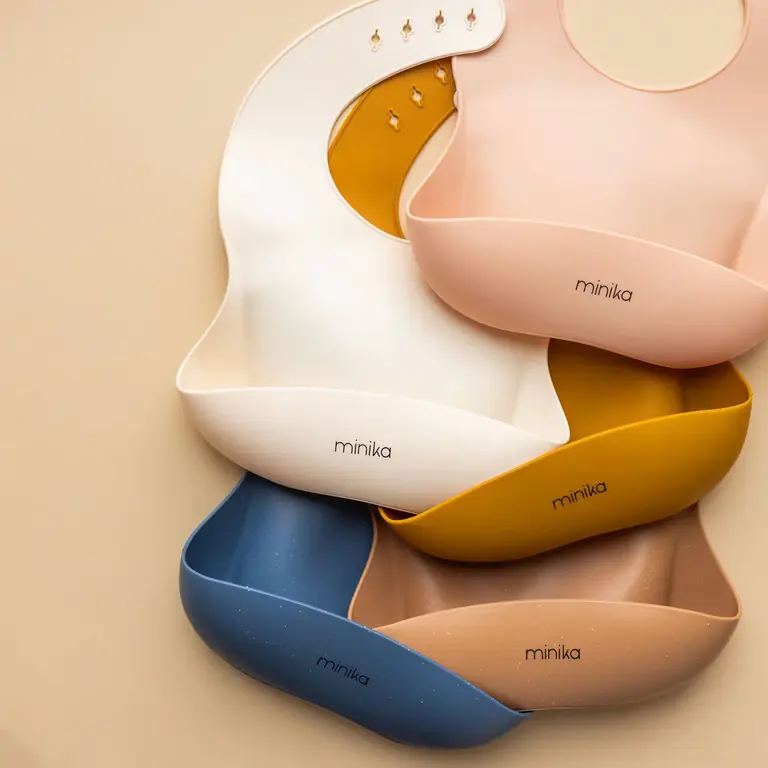 MINIKA MINIKA - BAVETTE EN SILICONE - SUNSET