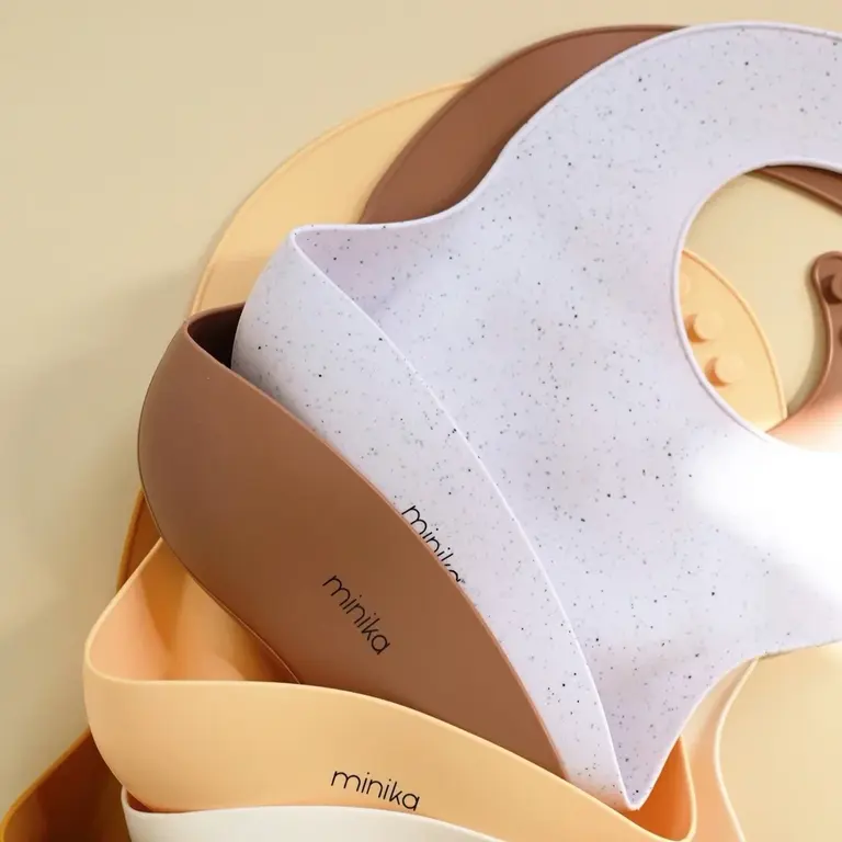 MINIKA MINIKA - BAVETTE EN SILICONE - SUNSET