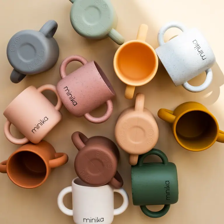 MINIKA TASSE D'APPRENTISSAGE AVEC POIGNÉES -  SUNSET