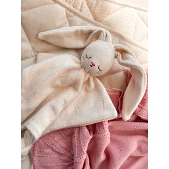 PAPOUM PAPOUM PELUCHE LAPINOU SHERPA - ÉDITION SPÉCIALE YEUX FERMÉS