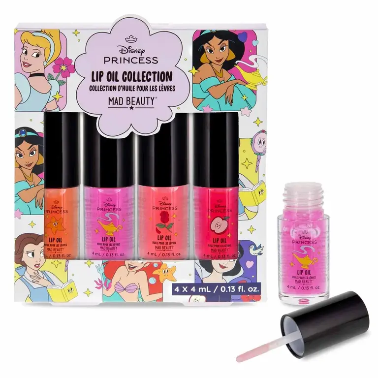 MAD BEAUTY ENSEMBLE D'HUILE POUR LES LÈVRES - DISNEY PRINCESS EXPRESS YOURSELF