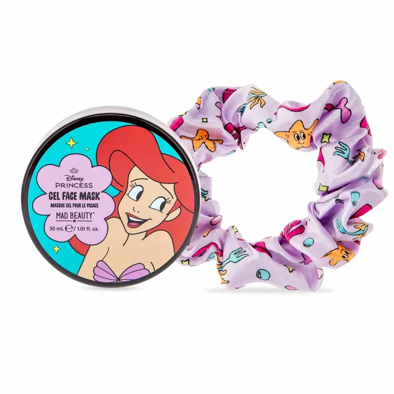 MAD BEAUTY FACE GEL MASK AND SCRUNCHIE DUO ARIEL - DISNEY PRINCESS EXPRESS YOURSELF