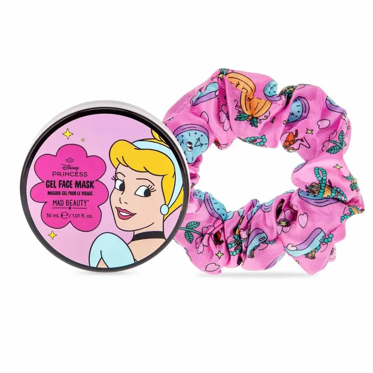 MAD BEAUTY DUO MASQUE GEL VISAGE ET CHOUCHOU CENDRILLON - DISNEY PRINCESS EXPRESS YOURSELF