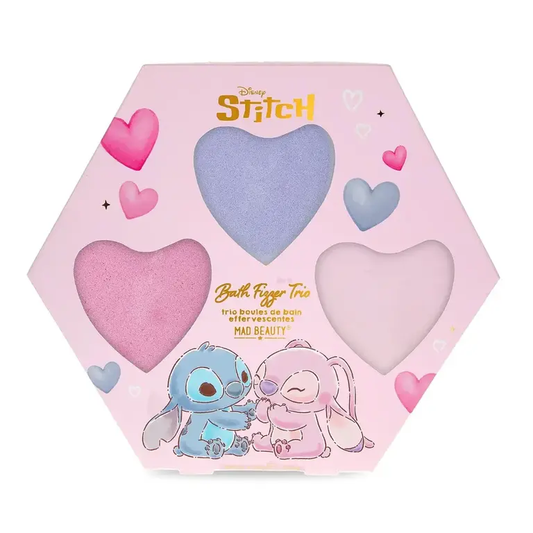 MAD BEAUTY BATH BOMB TRIO - I HEART STITCH