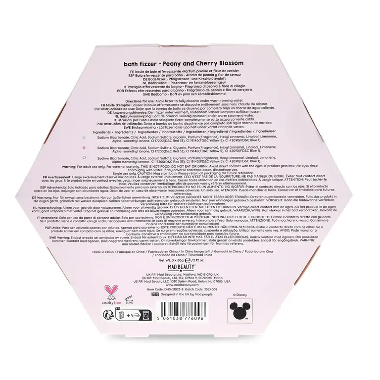 MAD BEAUTY TRIO DE BOMBE DE BAIN - I HEART STITCH